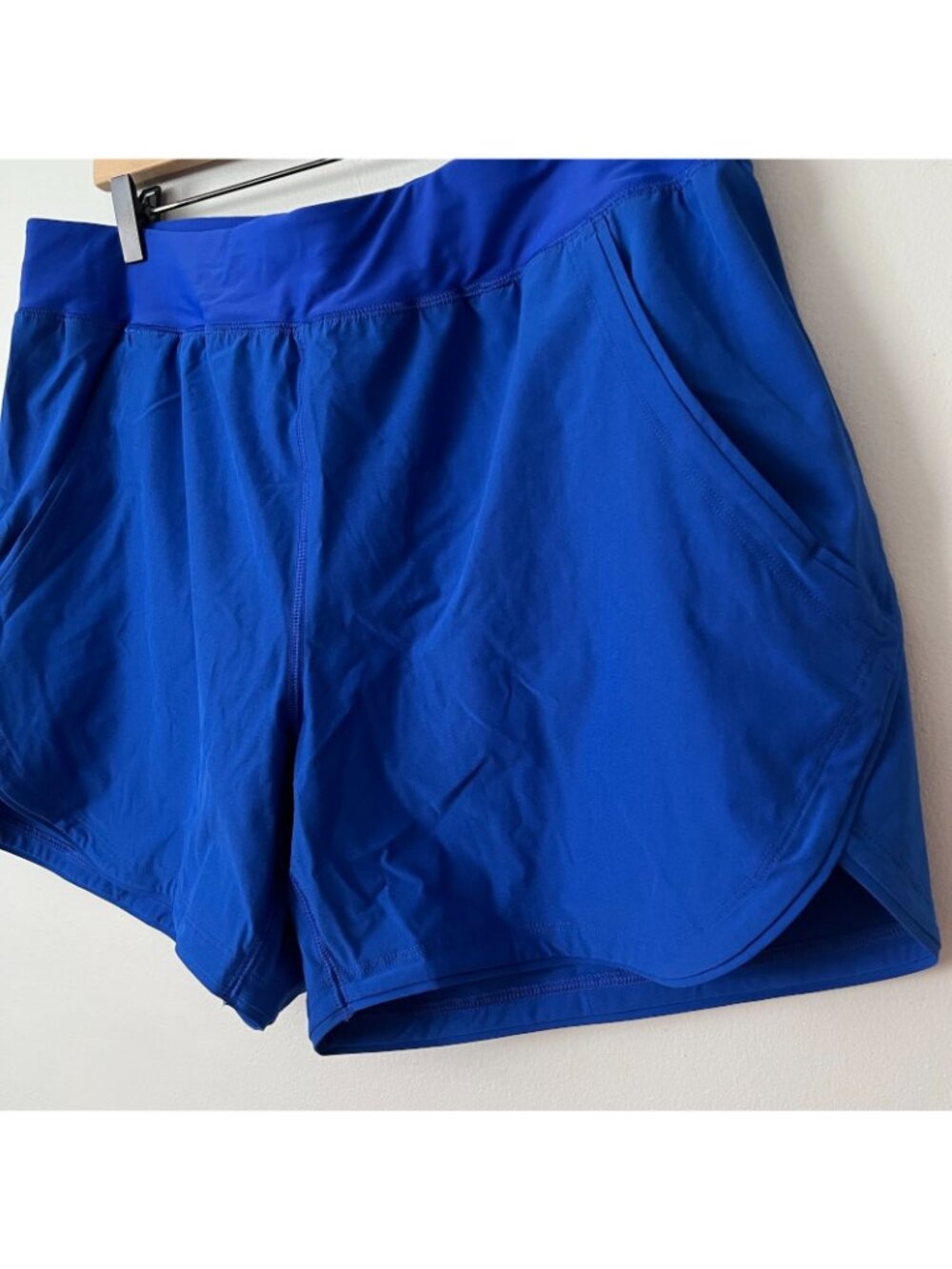 NWOT Lands' End Blue Swim Shorts Women's Size 16 - Picture 2 of 7